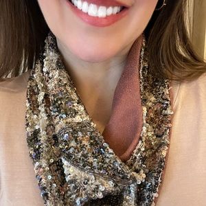 Renee Christopher beaded scarf necklace